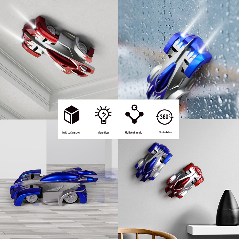 RC Car Wall Racing Car Toys Wall Remote Control Toy Car Model Climbing Racing Car Electric Toys Machine Children RC Car Electric