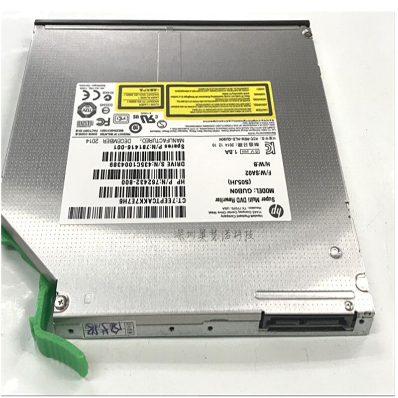Unidad óptica para estación de trabajo HP, unidad de grabación de DVD, ultra delgada, 9,5mm, DVDRW, Z240, Z440, Z640, nueva