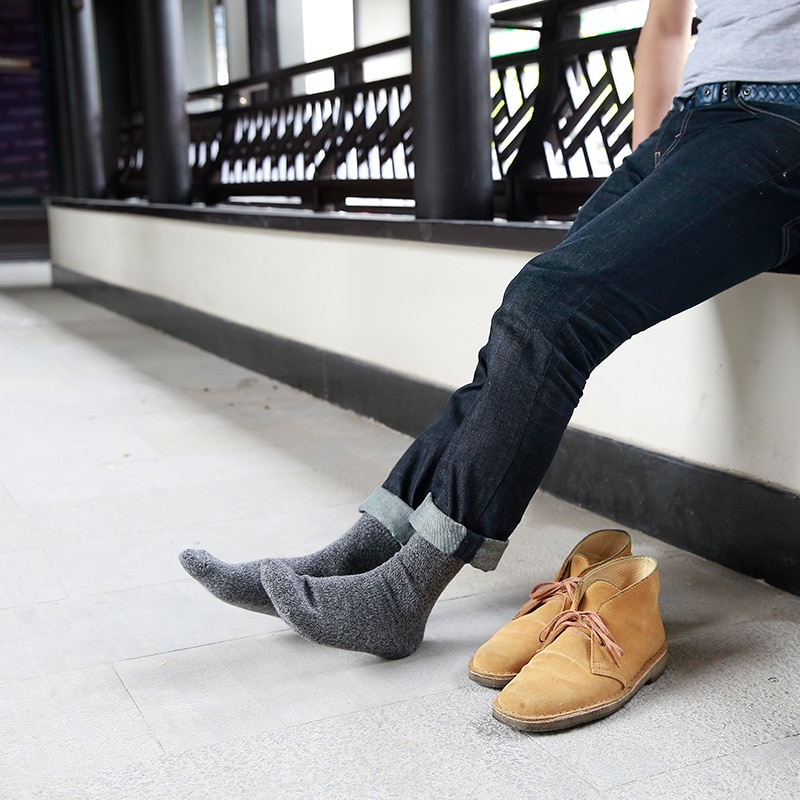 Männer dicker baumwolle socken Spezielle Winter dicke warme socken