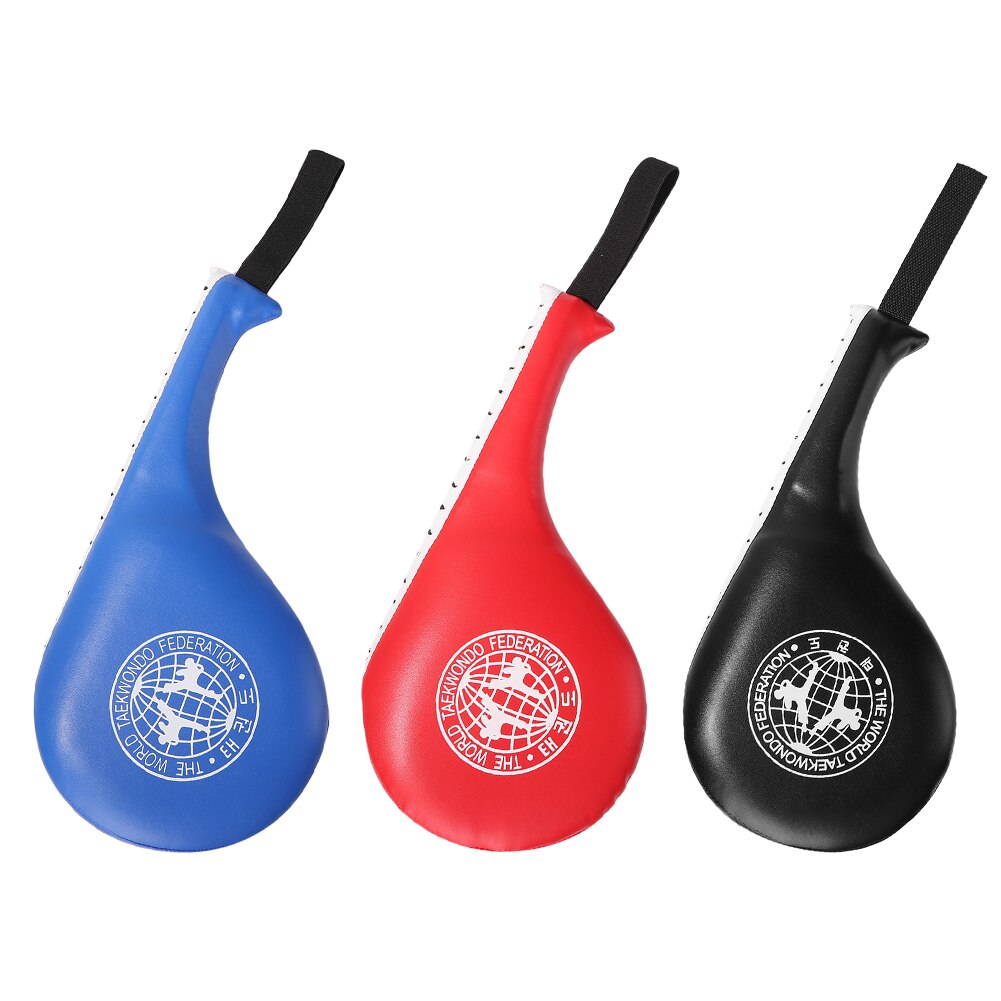 Almohadillas para patadas de taekwondo, almohadilla duradera para los pies, bolsa de entrenamiento, para golpear con la mano, para niños y adultos
