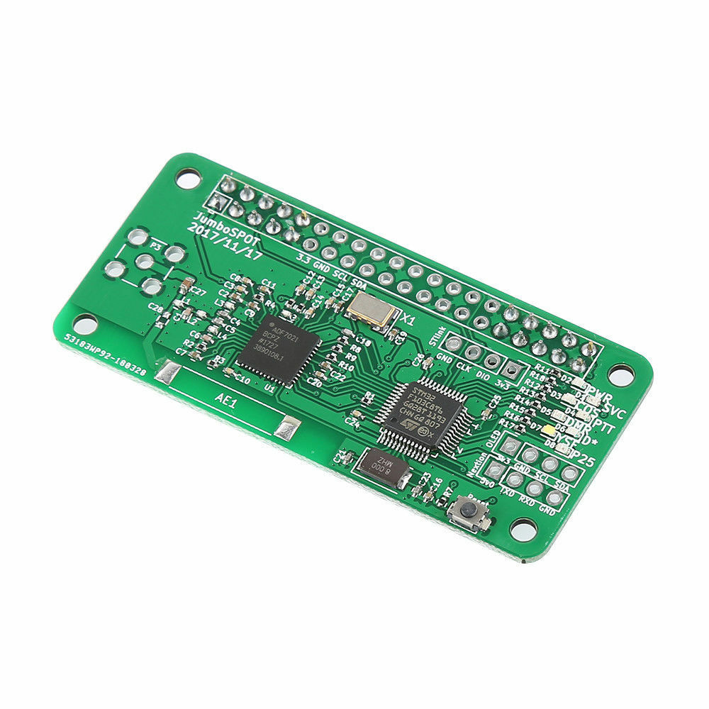 Jumbospot UHF VHF UV MMDVM Hotspot Für P25 DMR YSF DSTAR NXDN Raspberry Pi Null w 3B 3B