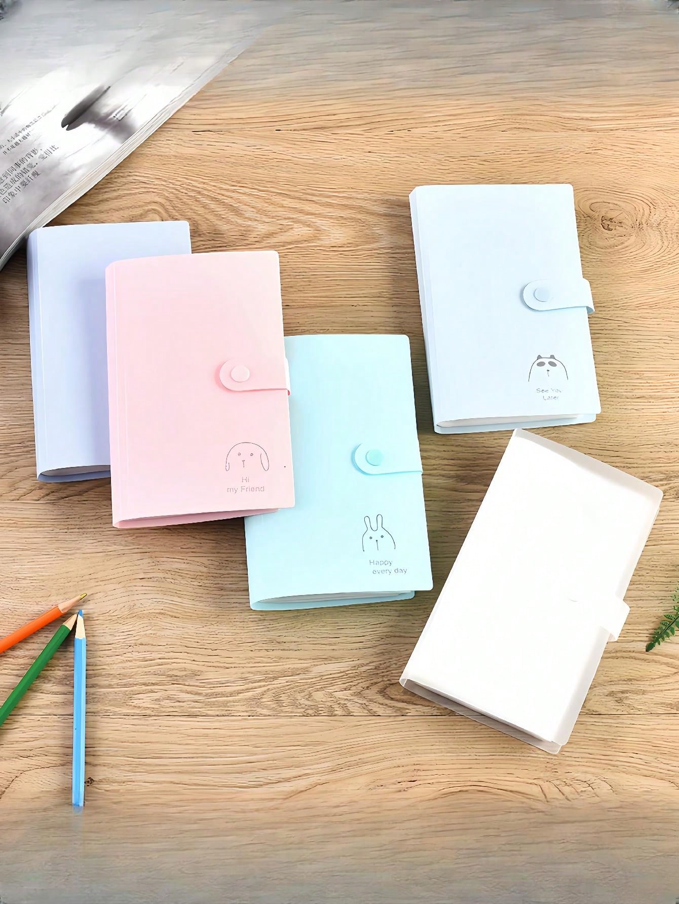 120/240-card card book card movie ticket book 3-inch photo album small card storage book