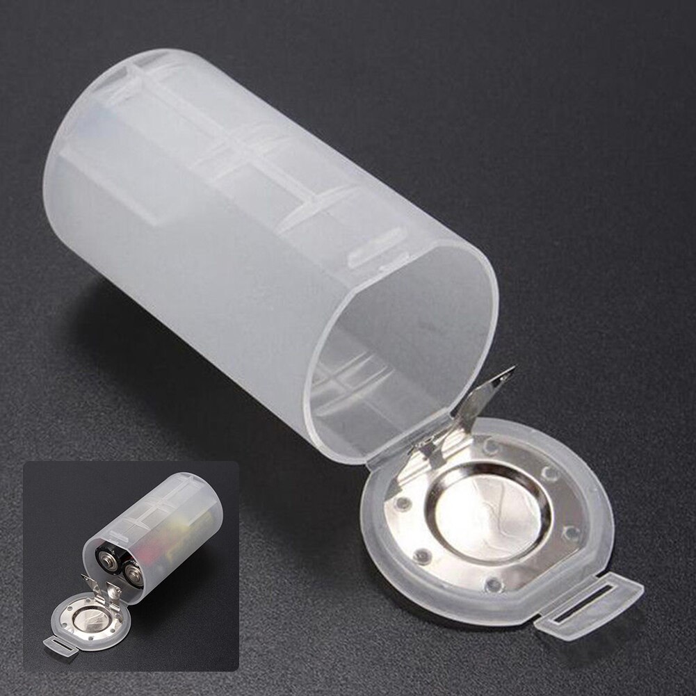 AA To D Cell Size Battery Holder Conversion Adapter Switcher Battery Converter