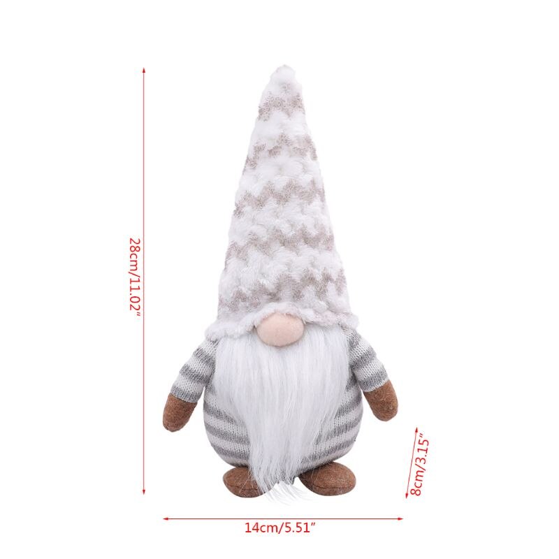Swedish Handmade Plush Gnomes Christmas Gnome Home Decor Ornaments