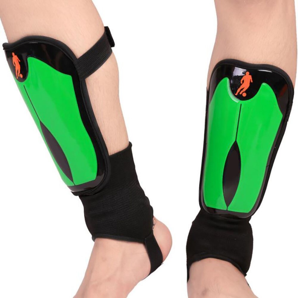 Espinilleras de esponja de fibra EVA para fútbol, espinilleras transpirables para suministros de fútbol, 1 par