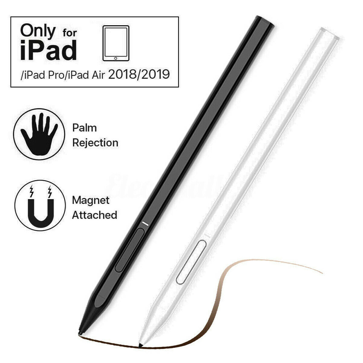 Voor Apple Potlood 12 Anti-Mistouch Capacitieve Stylus Touch Screen Pen Algemene Stylus, geschikt Voor Ipad Potlood Apple Stylus Ipad