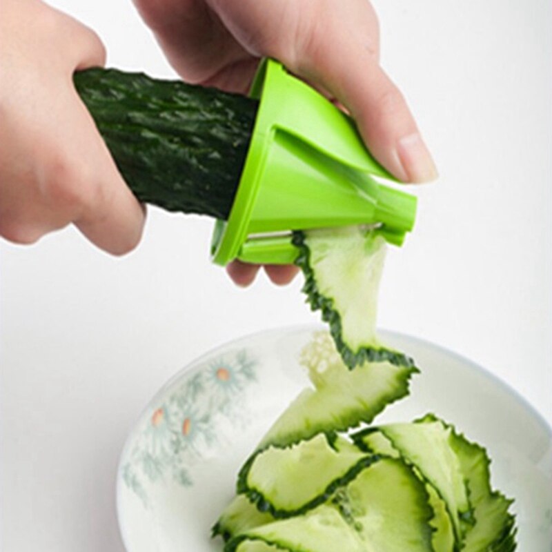 Déchiqueteuse cuisine multifonctionnel trois-en-un spirale pâtes courgettes Spaghetti grille légumes nouilles déchiqueteuse