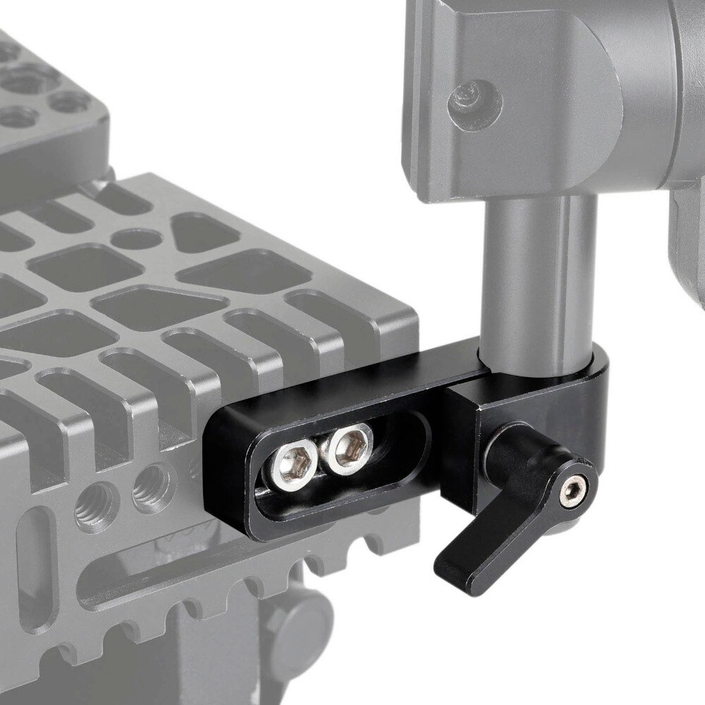 SmallRig lustrzanka cyfrowa takielunek pojedyncze 15mm zacisk kolejowy robić monitora mikrofon złącze lekki 1549