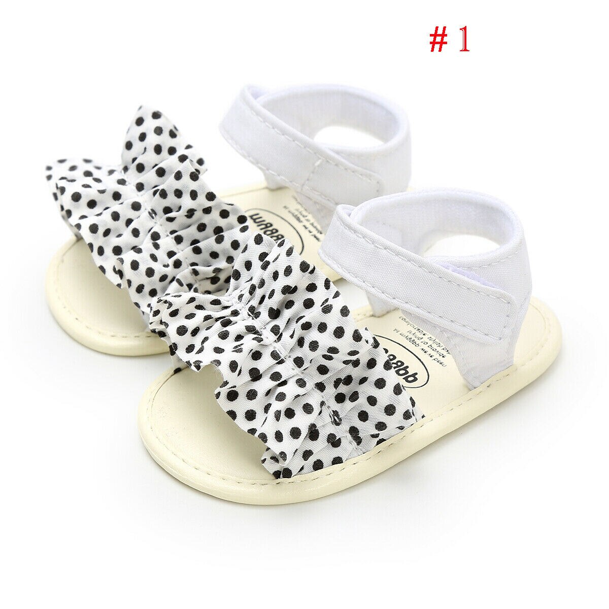 0-18M Baby Baby Kid Meisje Soft Sole Crib Peuter Zomer Prinses Sandalen Schoenen: A / 0-6 months