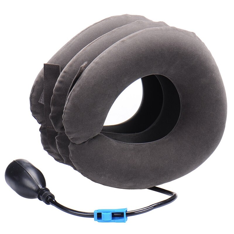 Neck Massage Inflatable Collar To Relieve Neck Muscles Reduce Headaches Mild Stretching Of The Cervical Spine