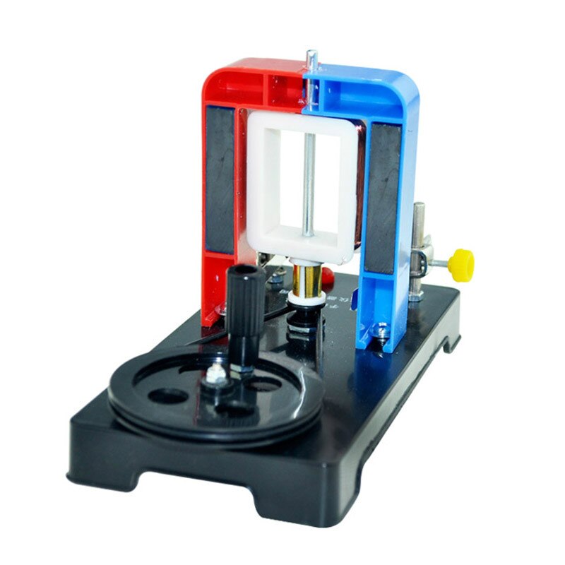 Hand-gekröpft DC Generator Modell Wissenschaft Physik Elektromagnetismus Faraday Experimentelle Ausrügestochen Für Primäbetreffend & Junior Schule