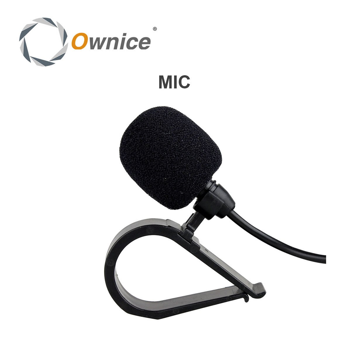 ! Speciale Zwarte Handsfree Clip op 3.5mm Mini Studio Speech Microfoon