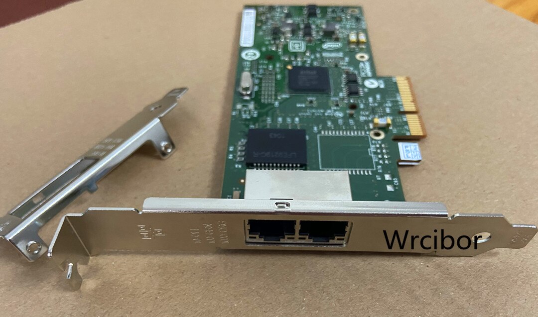 Intel ibm  i340-t2 pci-e ethernet dual port server adapterkort 49 y 4232