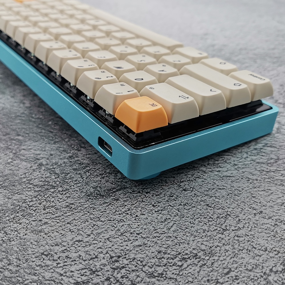 IDOBAO GH60 Anodizing Aluminum CNC Case For 60% Mechanical Gaming Keyboard Compatible Poker2 Pok3r Faceu 60 With ALU Feet