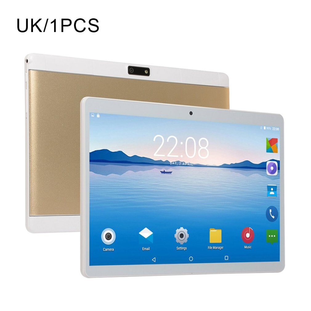 Tablet da 10.1 pollici schermo Ips Hd memoria WiFi Wireless 1 16GB GPS sistema Android Tablet Android Gps