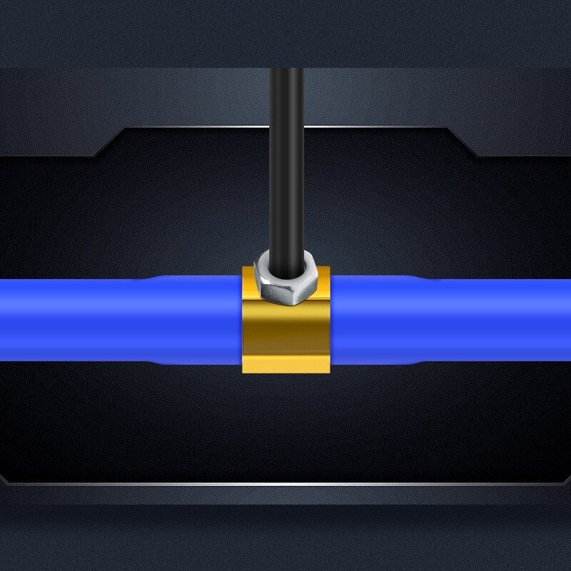 Motorcycle Water Temperature Sensor Adapters 18mm Water Temperature Sensor Pipe Radiator Hose Adapter Kit Suitable Yamaha