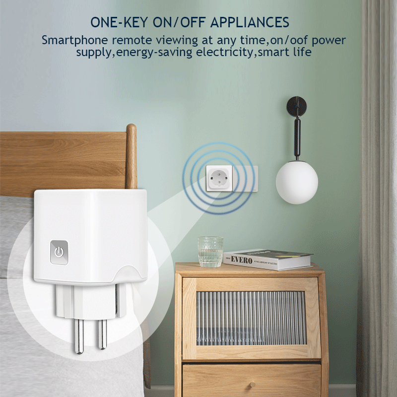 Smart Socket EU 10A WiFi Smart Plug Wireless EWelink APP Control Timer Plug Smart Home Automation Works With Alexa Google Home