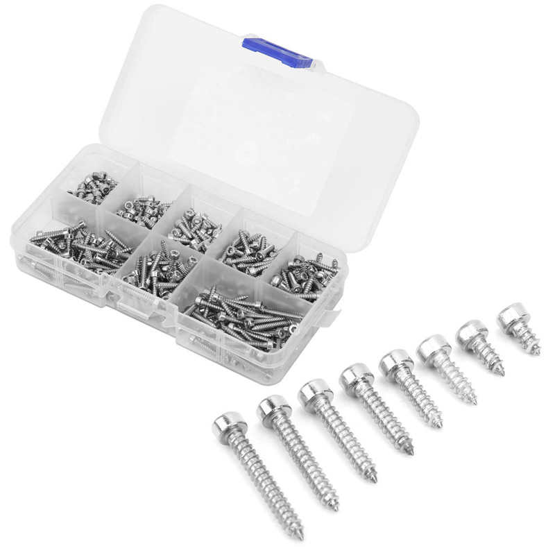 Hex Socket Screw Durable Inside Stainless Steel Screw Clear Lines Practical for Industrial Application Woodworking