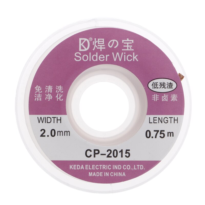 5 Ft 1.5 Mm Desolderen Braid Solder Remover Wick CP-1515, 35151,3015 Pc