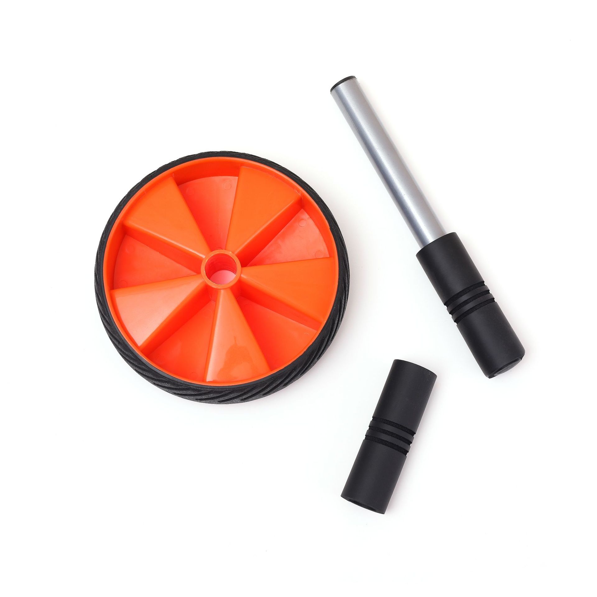 Rullo per addominali per allenamento addominali Ruota per addominali Attrezzatura per esercizi Attrezzatura per esercizi Rullo per ruota addominali a ruota singola per palestra di casa