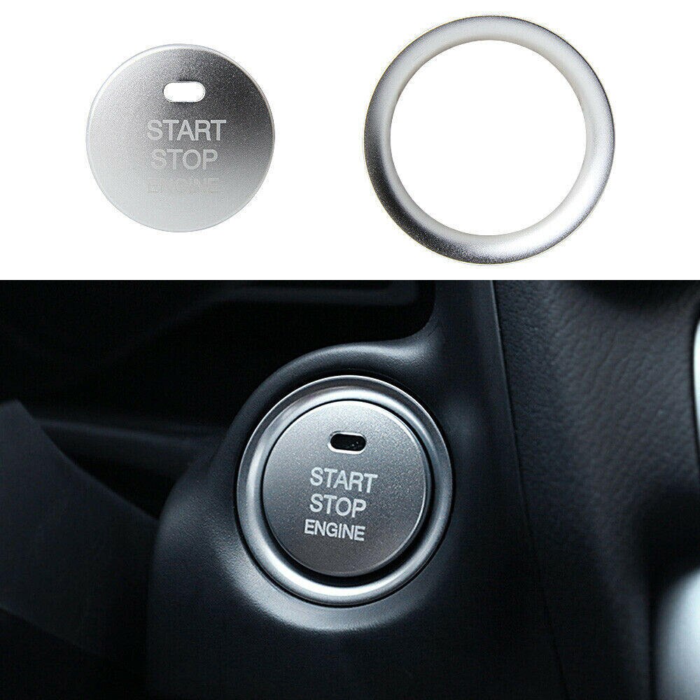 Motor Startknop Console Switch Cover Trim voor Mazda CX5 CX3 CX4 Een knop Starter Ring voor Mazda CX5 CX3 CX4
