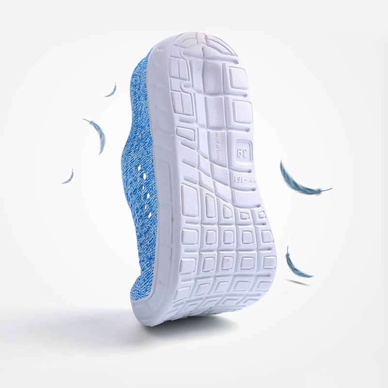 Women Leisure Fitness Shoes Women Light Breathable Summer Shoes Female Network Sports Toning Shoes Hollow Beach Shoes