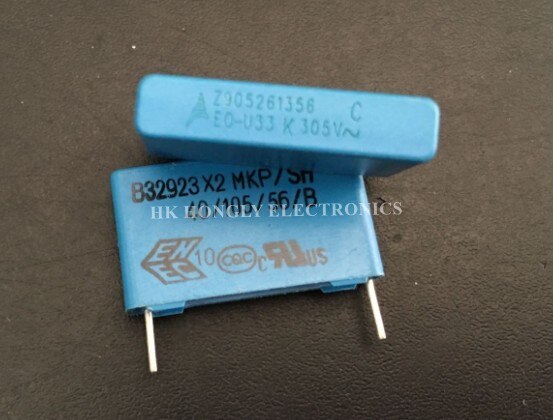 20PCS B32923 X2 MKP/SH U22 U33 U47 U56 U68 K 10% M 20% 305V P=22.5mm 0.22UF 0.33UF 0.47UF 0.56UF 0.68UF MET FILM CAPACITOR
