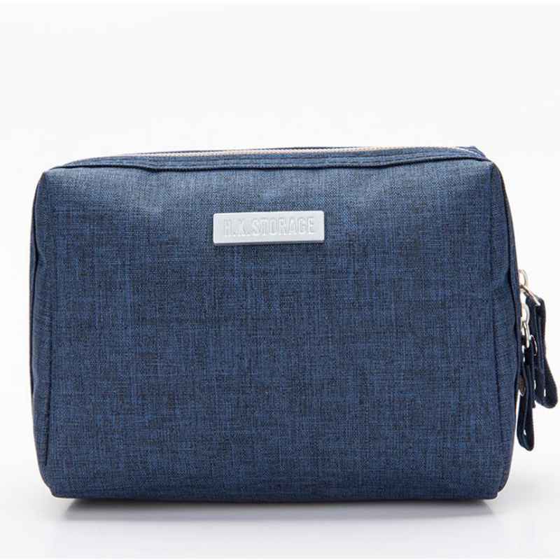 Décontracté voyage femmes sac cosmétique fermeture éclair maquillage fonction étui de maquillage organisateur pochette de rangement toilette beauté lavage Kit sacs de bain: 3