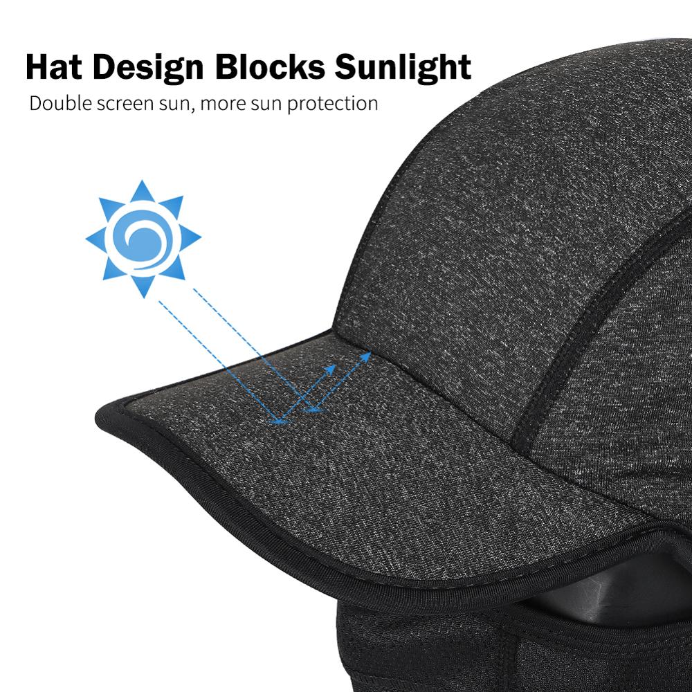 WEST BIKING Winter Sport Cycling Cap Bike Full Face Cover Neck Warmer Men Women Scarf Ski Bicycle Motocycle Fleece Head Cap Hat