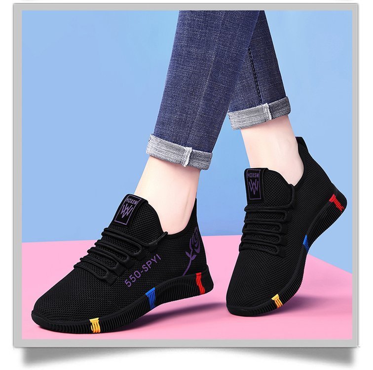 Spring Women Shoes mixed colors Casual Ladies Shoes Woman Mesh Breathable Female Sneakers Zapatillas Mujer