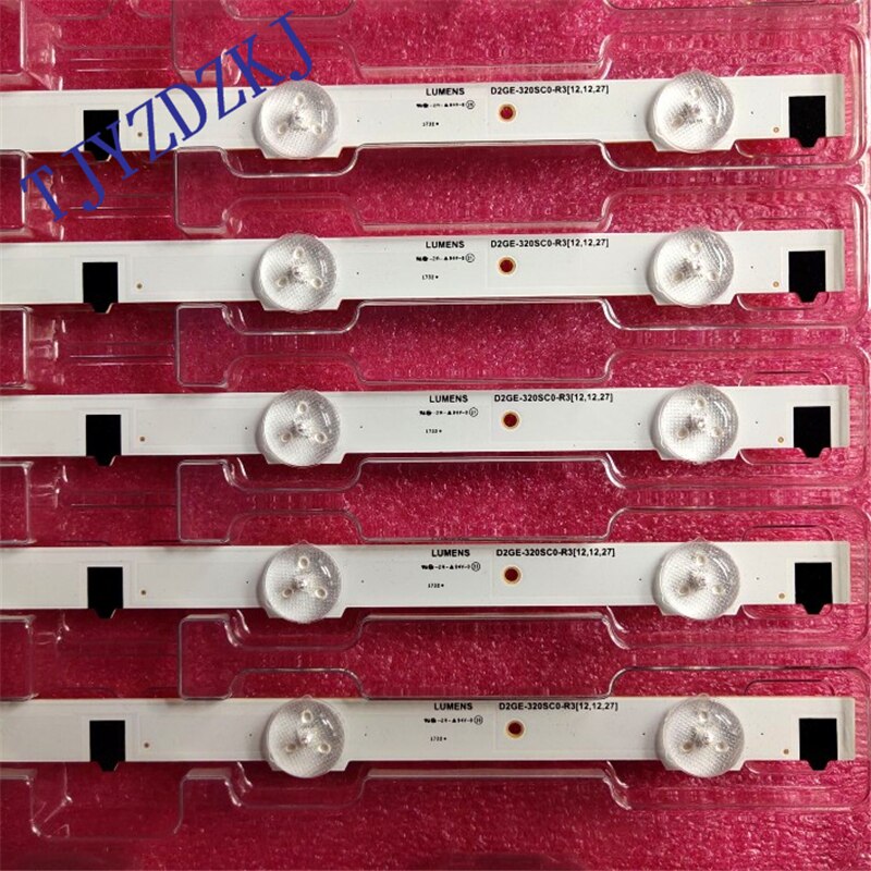 Tira de retroiluminación LED para Samsung UE32F5300, D2GE-320SC0-R3, Ue32f5000, 2013SVS32H, UA32F4088AR, UA32f4100AR, BN96-26508A, 26508B