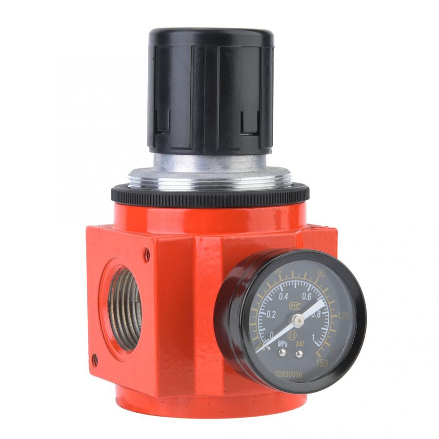 0.05-0.85 mpa  g1 " port luftkilde gastrykregulator reduktionsventil med manometer gastrykmåling