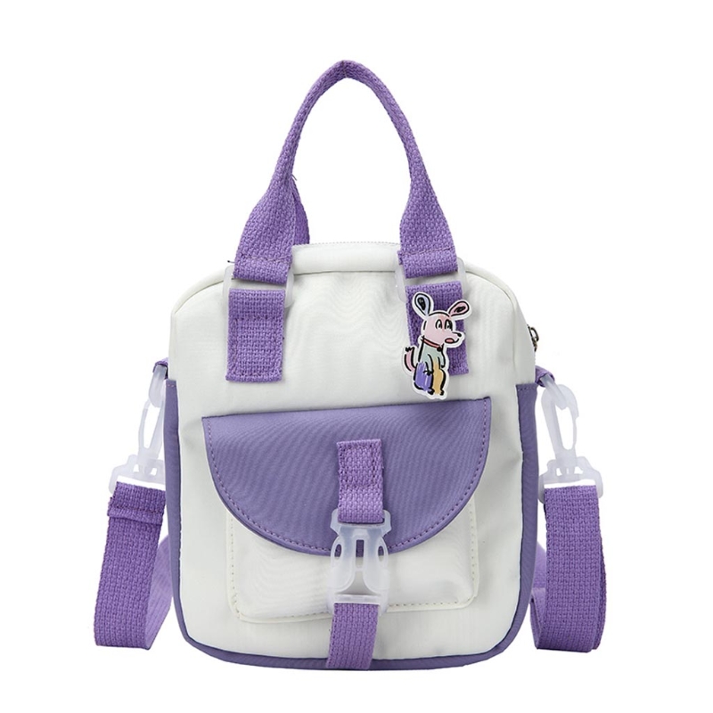 SchöNe Stil Collage Schüler Umhängetasche Mädchen Nylon Tote für Frauen Schulter Taschen