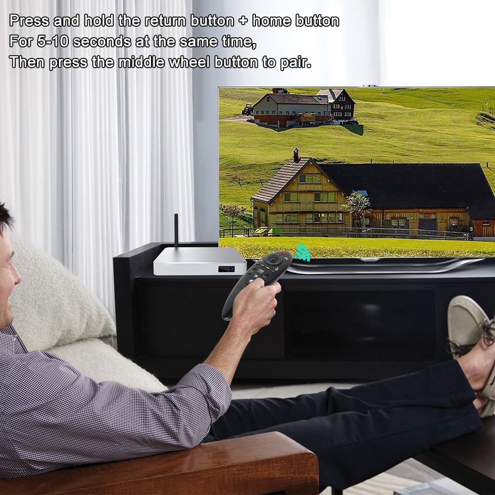 Magisk tv fjernbetjening til lg an -mr500 42/55 gb 6500 smarte tv ub uc ec serie lcd fjernsyn udskift controller 3d funktion