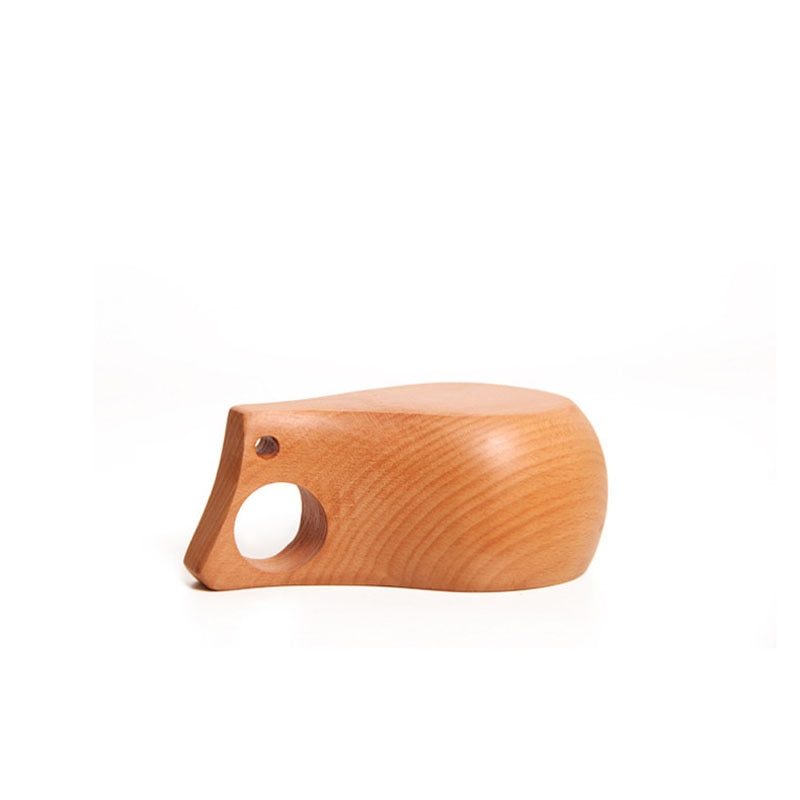 Finland kuksa Traditional Wooden Cup Outdoor Camping Drinking Cup Coffee Mug Handmade Nordic Beech Cup Travel Portable