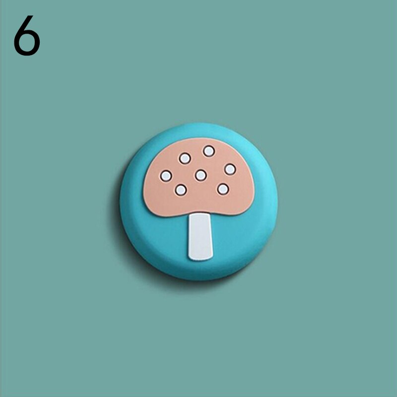 Cute Cartoon Door Crash Pad Door Stopper Thickening Mute Door Fenders Wall Fenders Rubber Fender Lock Protective Pad: 6