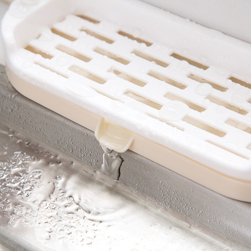 sink schuursponsje houder afvoer rack organizer spons houder zeepbakje Handdoek hanger badkamer Planken Keuken Accessoires