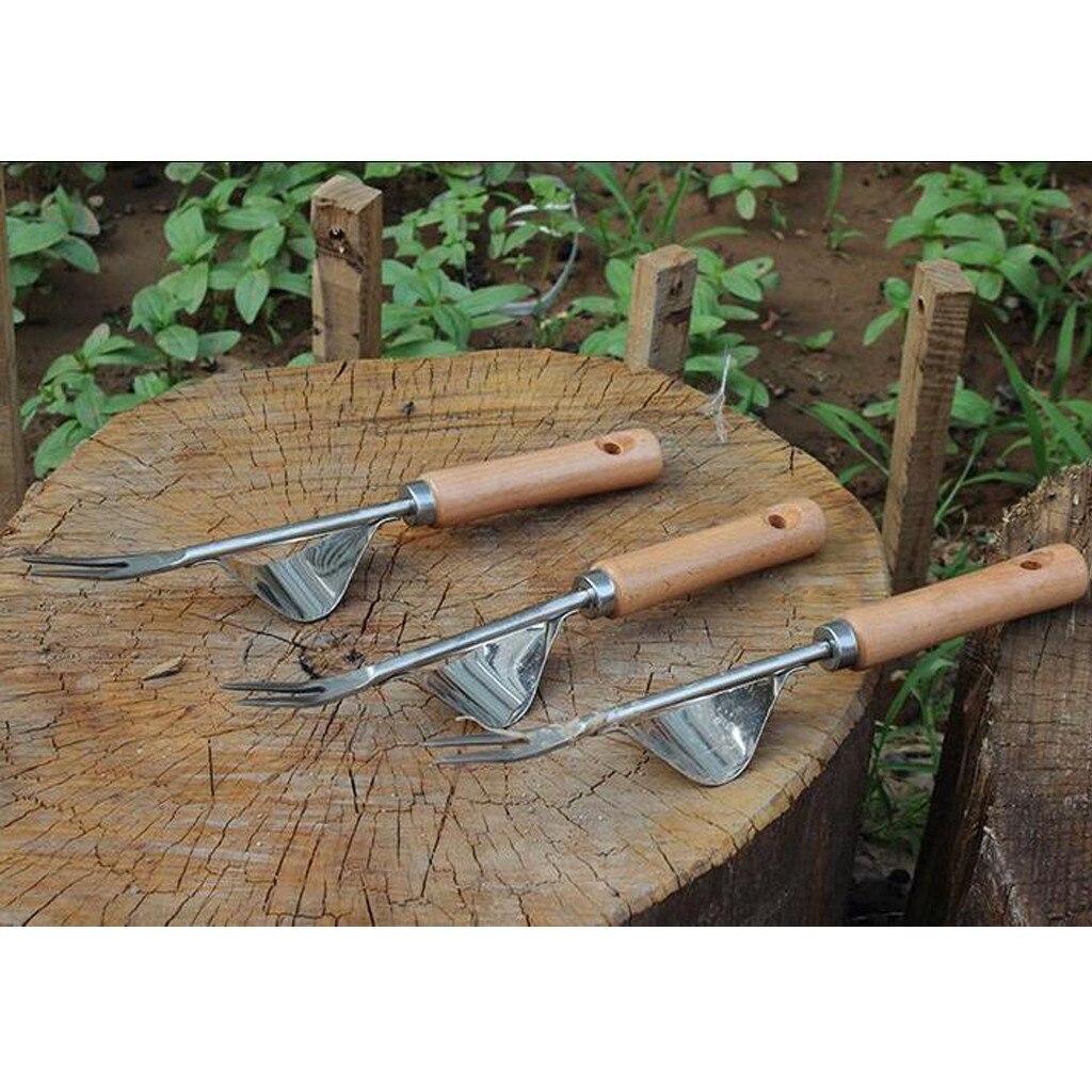 Outils de greffe de fourche en acier à main outils de creusement d'extraction manuel de Taproot pour outils de plantation et de brosse de jardin