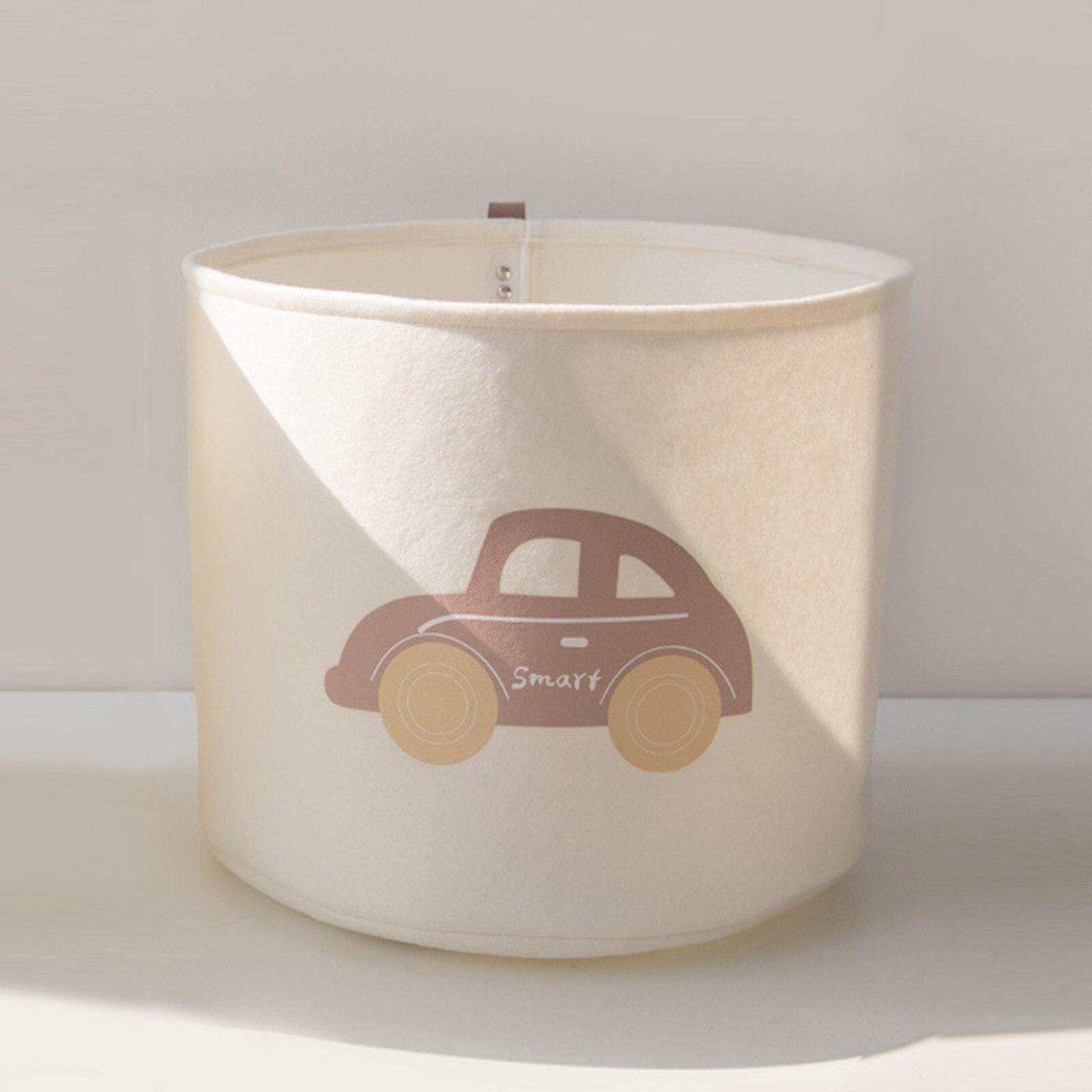 F# Cute Animal Laundry Basket Foldable Toy Storage Picnic Dirty Clothes Basket Box Cotton Wash Clothes Box Baby Organizer