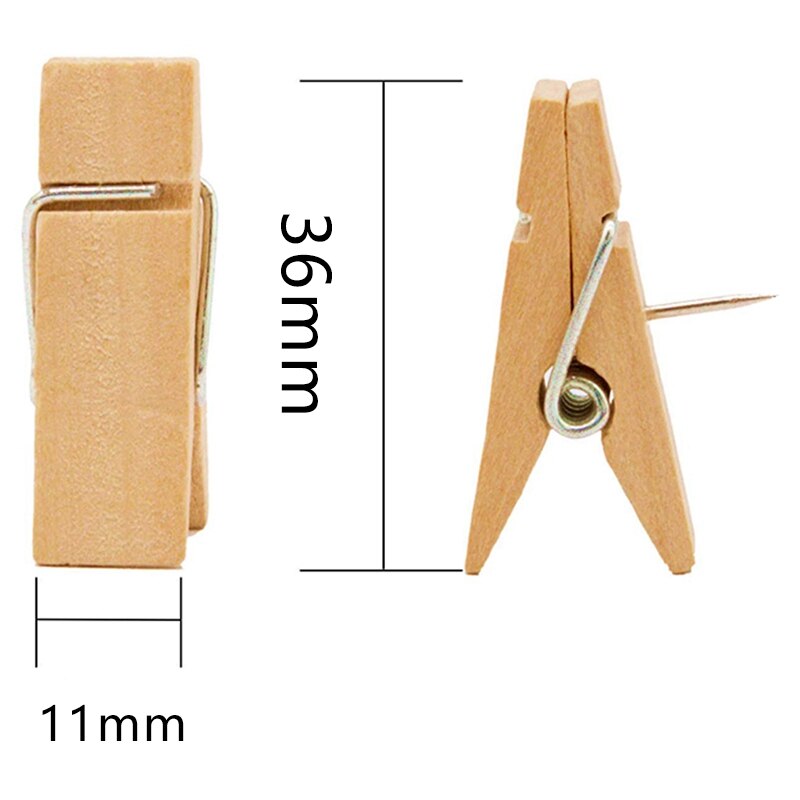 Push Pin Clips - 90 Paper Clips with Pin for Documents/Artworks/School Projects/Photos/Notes/Papers/Cork Board/Bulletin Board -