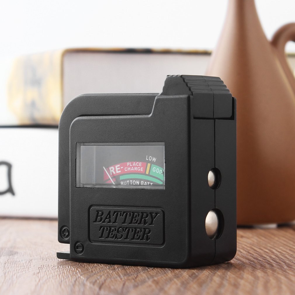 BT-168 Universal Battery Tester For 9V 1.5V And Button Cell AAA AA C D !