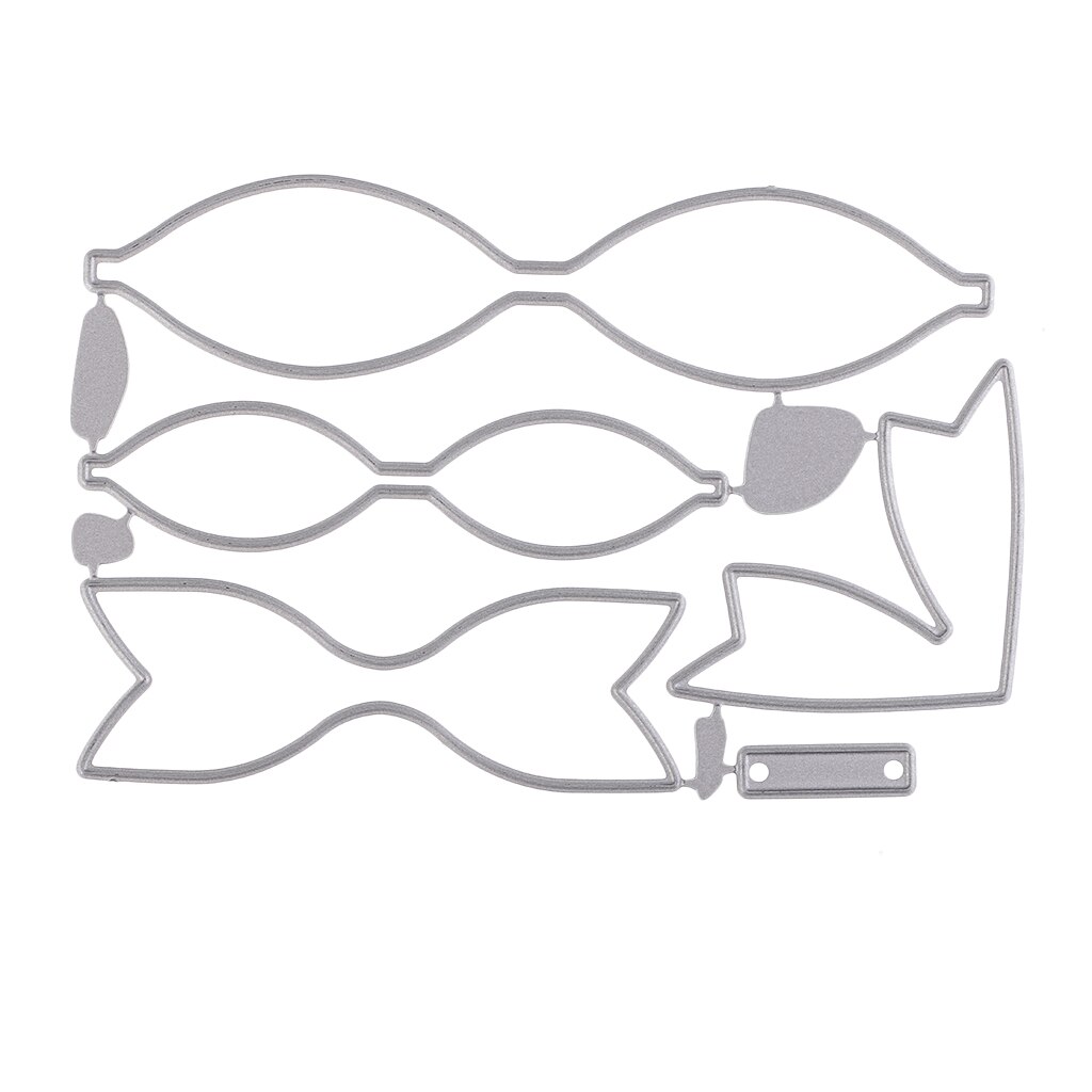 Bowknot Bow Metal Cutting Dies Stencils DIY Scrapbooking Die Cuts Embossing Paper Cards Craft Album Decor for Girls Kids