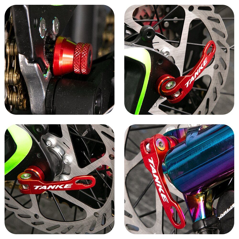 TANKE-brochetas de buje de perno de liberación rápida para bicicleta, eje de palanca, piezas de repuesto para bicicleta de montaña y carretera, delanteras, traseras de 100mm y 135mm