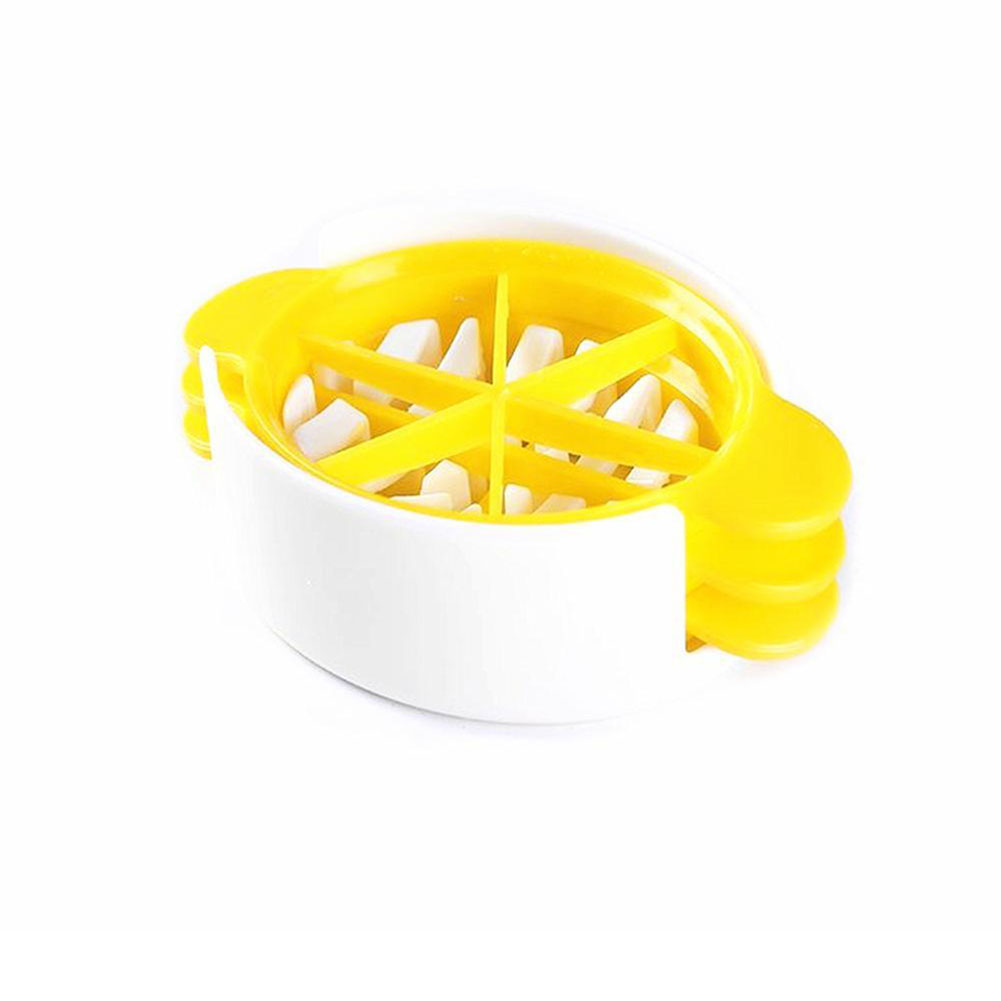 3 in 1 Convenient Multifunctional Wheat Straw Egg Cutter Split Device Food Divider Slicer Egg Slicer Eco-Friendly Tool