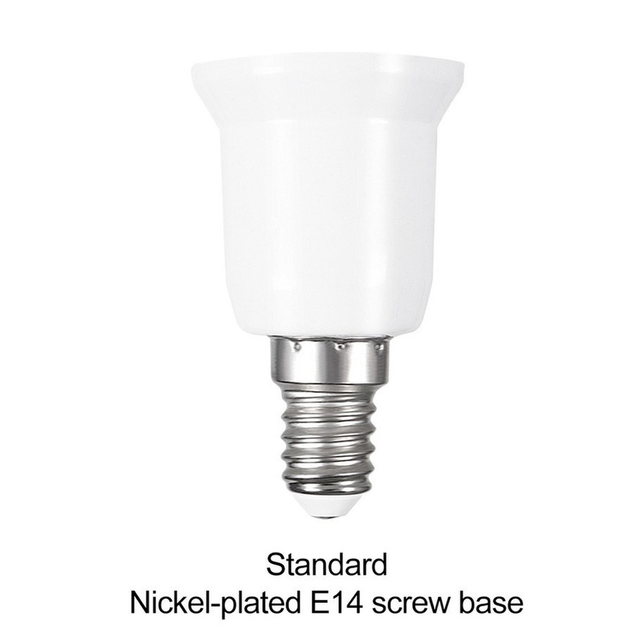 Converter  e14 to e27 adapter konvertering socket brannsikker socket lampeholder adapter lampeholder belysning tilbehør