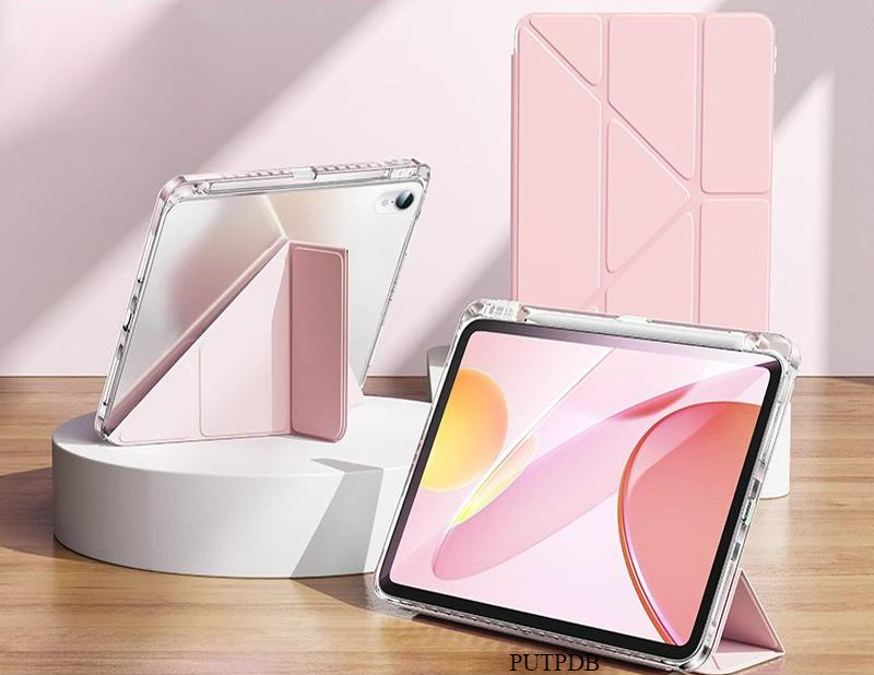 Case For Huawei MatePad 11.5S 11.5 BTK-W00 BTK-W09 Multiple Stand Angles Tablet Cover Huawei MatePad Air 11.5"PU Funda: 12.4 / Pink