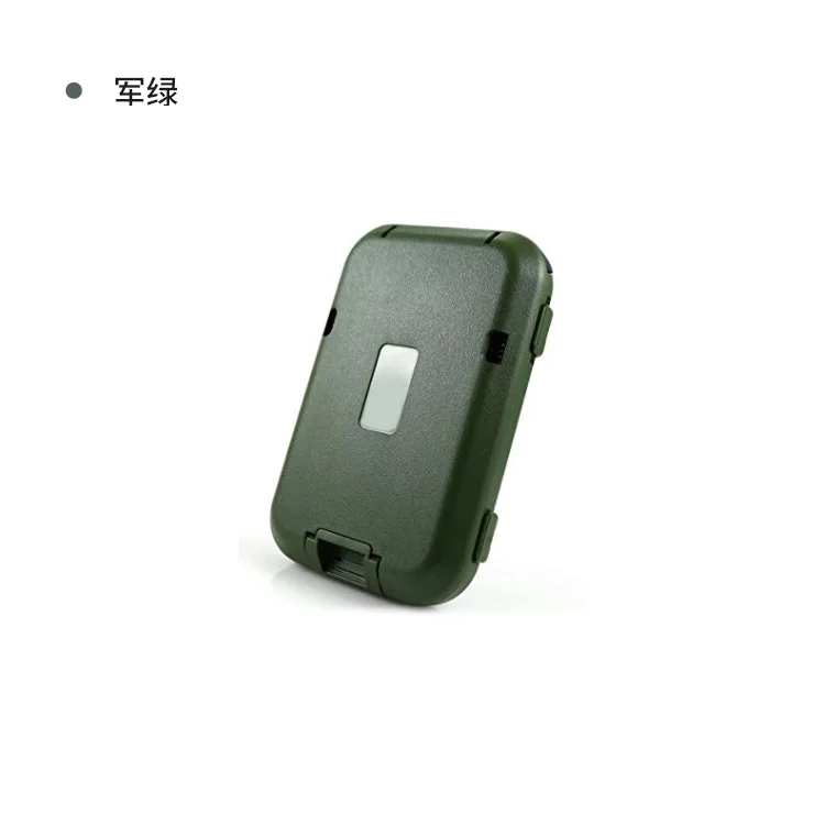 Carteira japonesa masculina, bolsa de armazenamento de fones de ouvido, porta cartão de crédito, para meninos e meninas, organizador de cartão bancário, bolsa de moedas com zíper: Verde