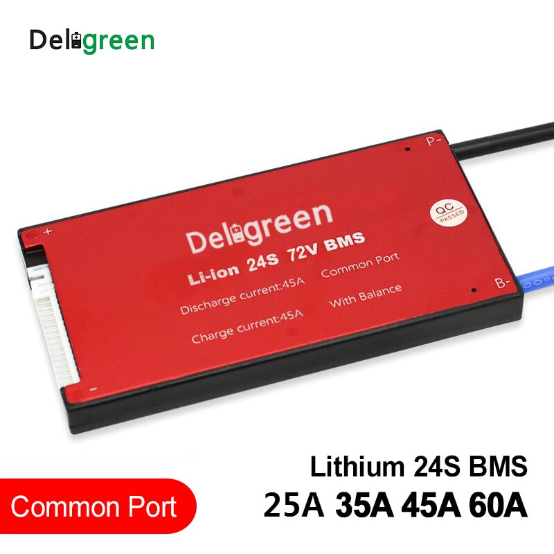 24S 25A 35A 45A 60A 72V 84V PCV/PCB/BMS pour 3.2V évalué LiFePO4 3.7V LiNCM batterie pack 18650 Lithion Li-ion batterie