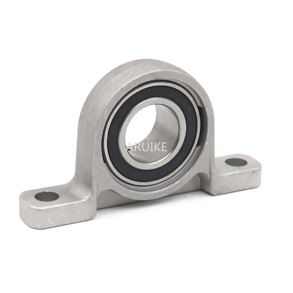 2 Stuks 25Mm KP005 Lager Insert As Ondersteuning Sferische Roller Zinklegering Gemonteerde S Kussen Blok Behuizing