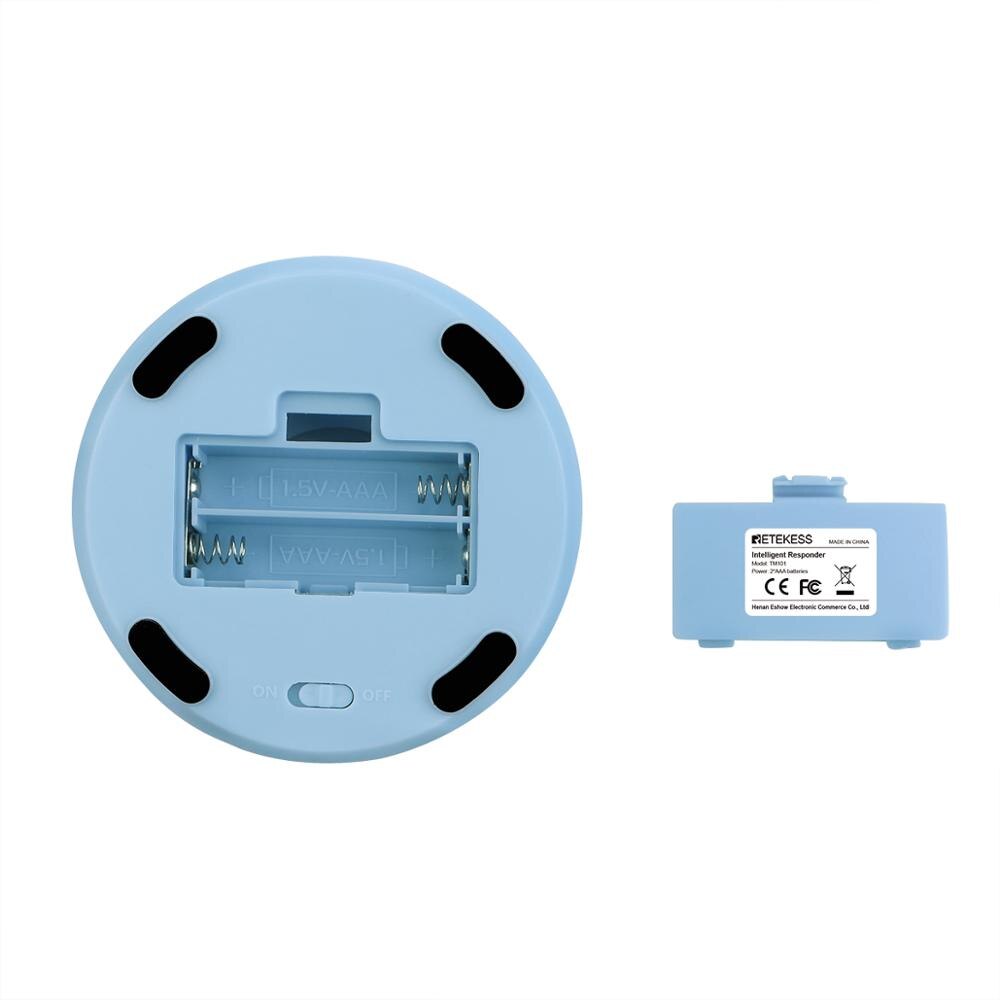 Retekess 1Pcs TM101 Wireless Call Button Answer Buzzer For Intelligent Responder Knowledge And Debate Contest Answer Buzzer
